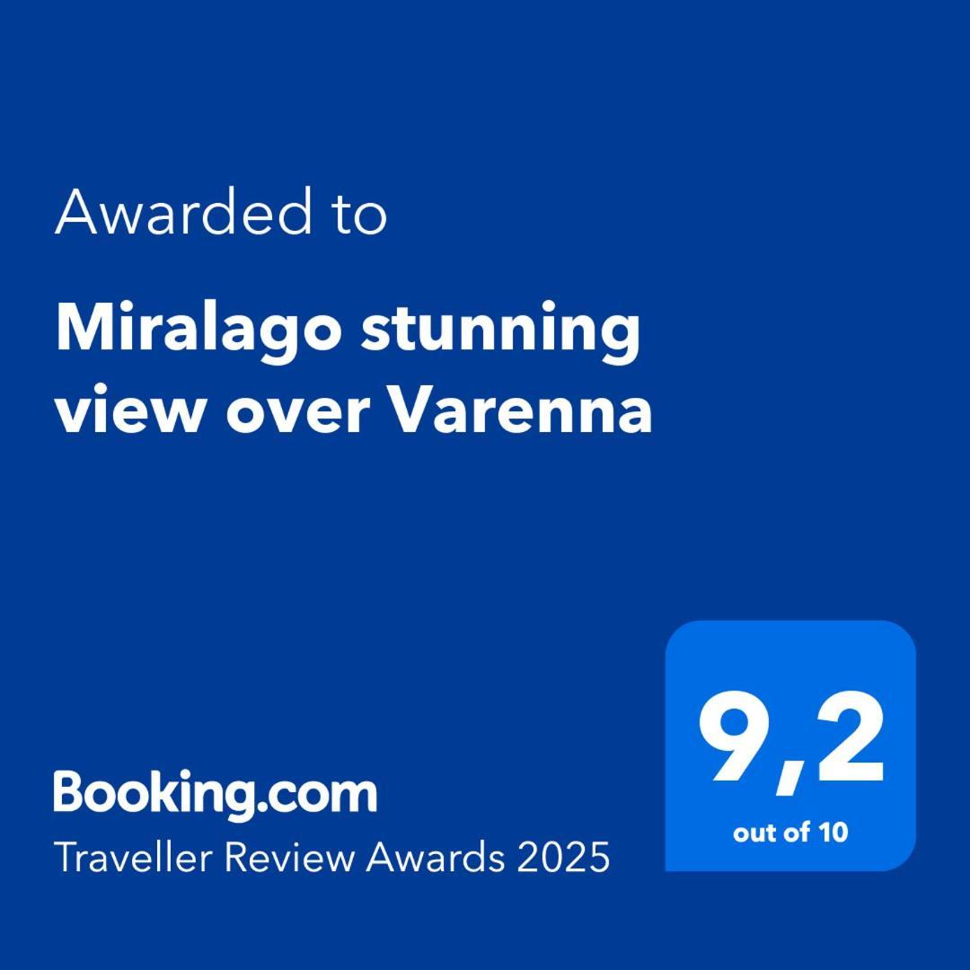 Miralago Stunning View Over Varenna Perledo Kültér fotó
